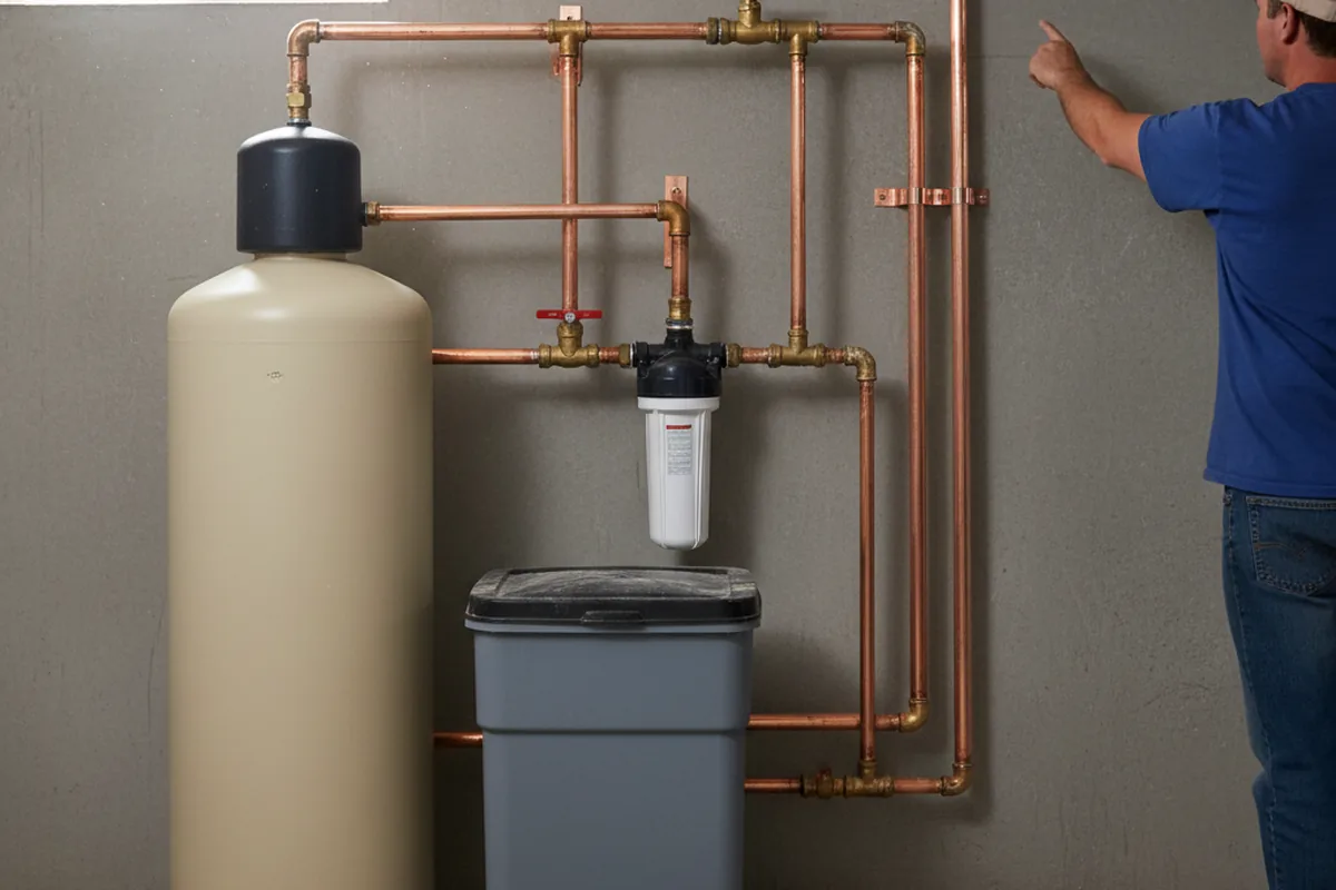 Whole-house water treatment system installed in West Babylon